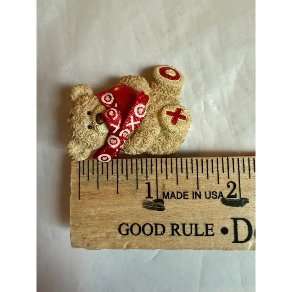 Vintage Ganz Teddy Bear Brooch Pin